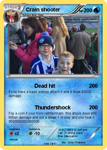 Pokemon Crain shooter