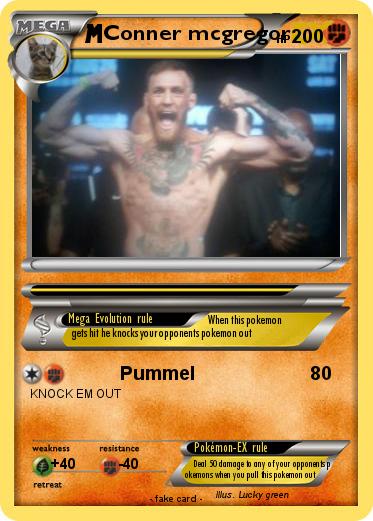 Pokemon Conner mcgregor