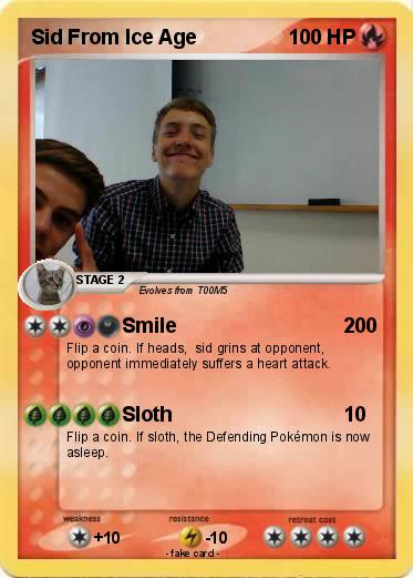 Pokemon Sid From Ice Age