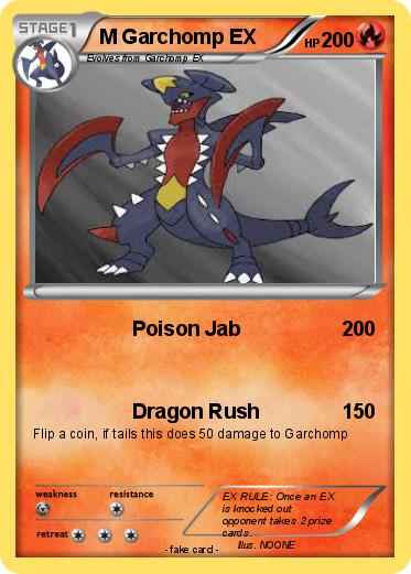 Pokemon M Garchomp EX