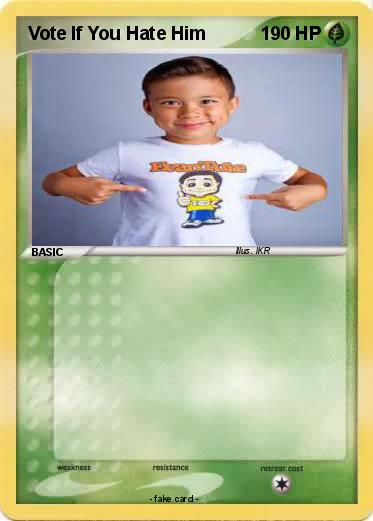 Pokemon Vote If You Hate Him