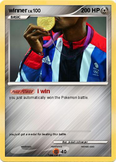Pokemon winner