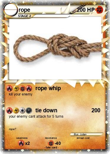 Pokemon rope