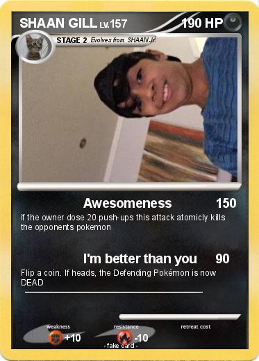 Pokemon SHAAN GILL