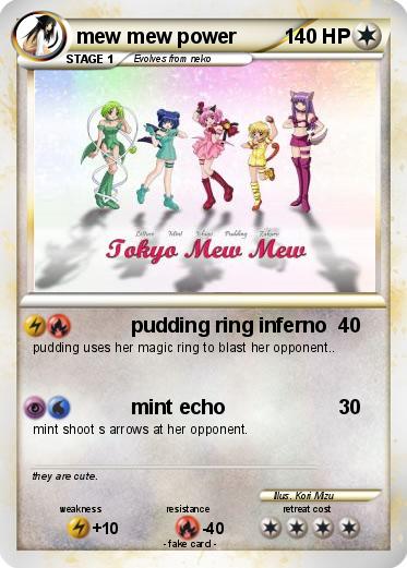 Pokemon mew mew power
