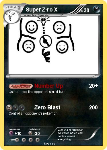 Pokemon Super Z-ro X