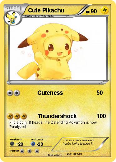 Pokemon Cute Pikachu