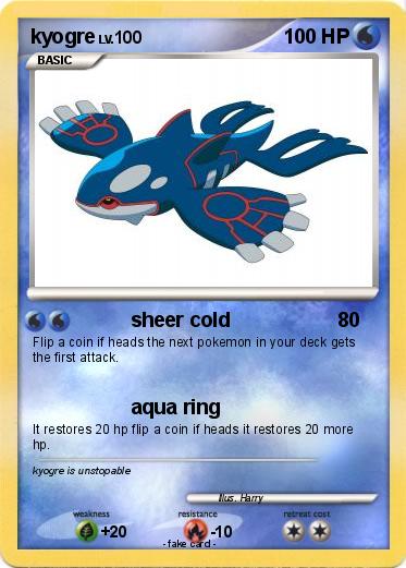Pokemon kyogre