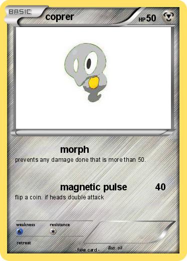 Pokemon coprer
