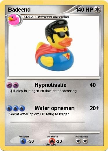 Pokemon Badeend