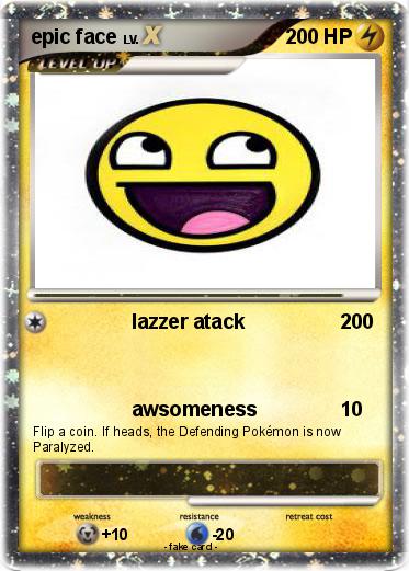 Pokemon epic face