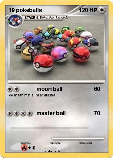 Pokemon 19 pokeballs