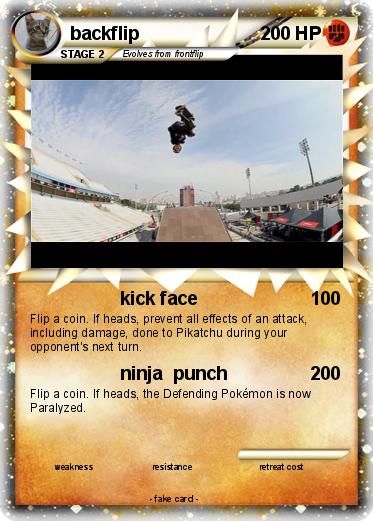 Pokemon backflip