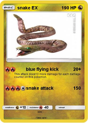 Pokemon snake EX