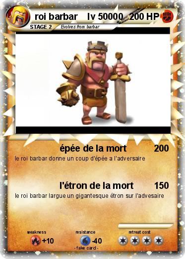 Pokemon roi barbar    lv 50000