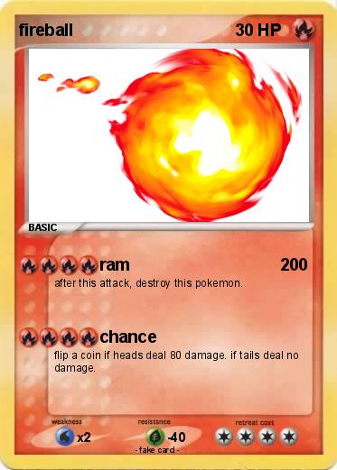 Pokemon fireball