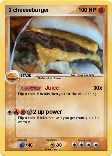 Pokemon 2 cheeseburger
