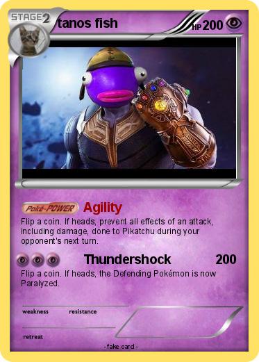 Pokemon tanos fish