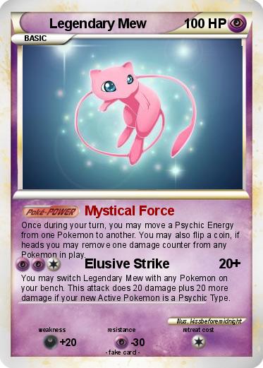 Pokemon Legendary Mew