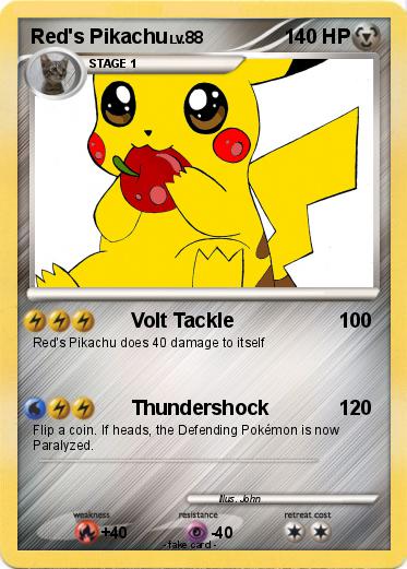 Pokemon Red's Pikachu