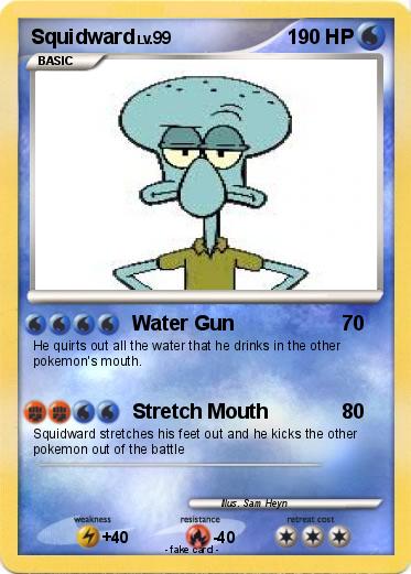 Pokemon Squidward