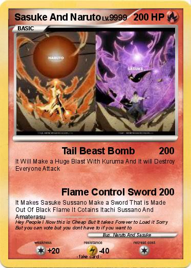 Pokemon Sasuke And Naruto