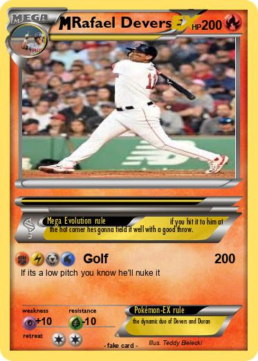 Pokemon Rafael Devers