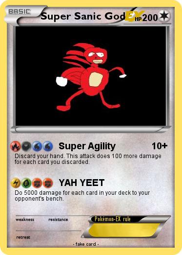 Pokemon Super Sanic God