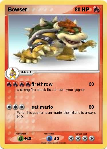 Pokemon Bowser