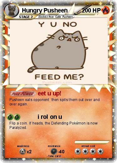 Pokemon Hungry Pusheen
