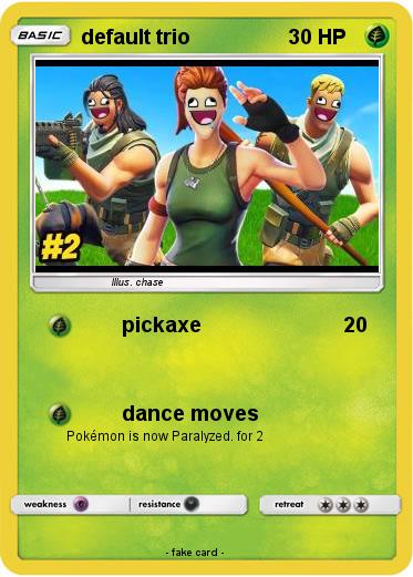 Pokemon default trio