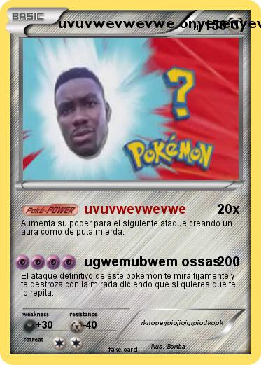 Pokemon uvuvwevwevwe onyetenyevwe ugwemubwem ossas