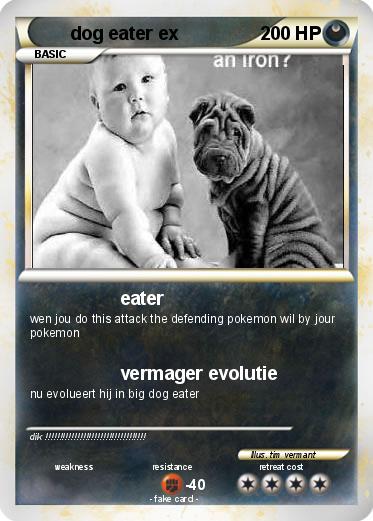 Pokemon dog eater ex