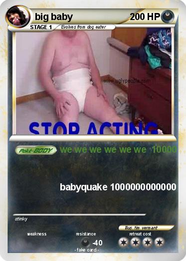 Pokemon big baby