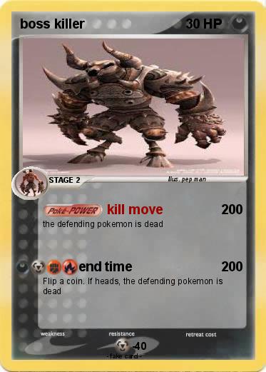 Pokemon boss killer