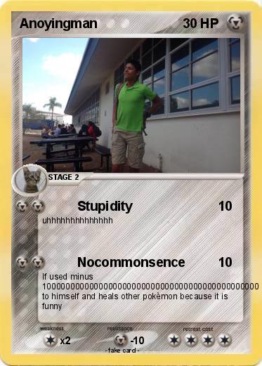 Pokemon Anoyingman
