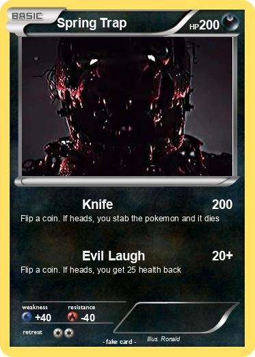 Pokemon Spring Trap
