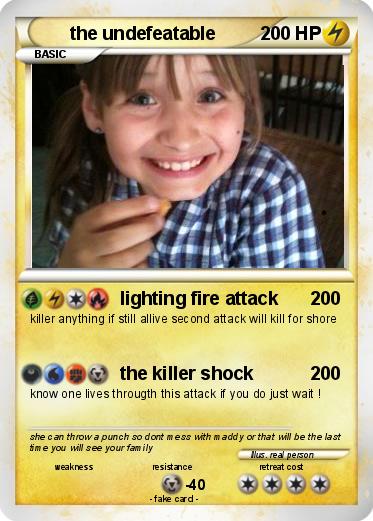 Pokemon the undefeatable