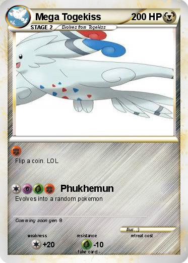 Pokemon Mega Togekiss