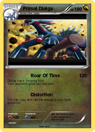 Pokemon Primal Dialga