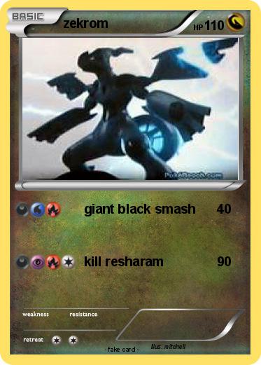 Pokemon zekrom