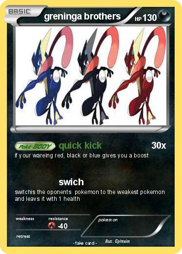 Pokemon greninga brothers