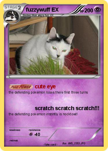 Pokemon fuzzywuff EX