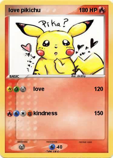 Pokemon love pikichu
