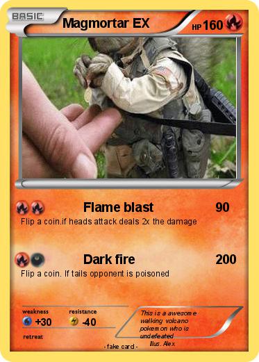 Pokemon Magmortar EX