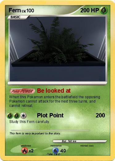 Pokemon Fern