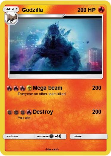 Pokemon Godzilla