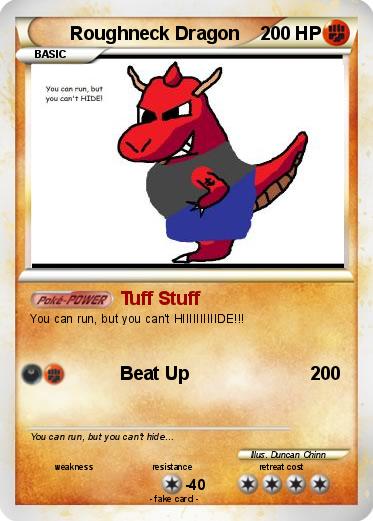 Pokemon Roughneck Dragon