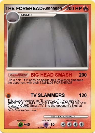Pokemon THE FOREHEAD