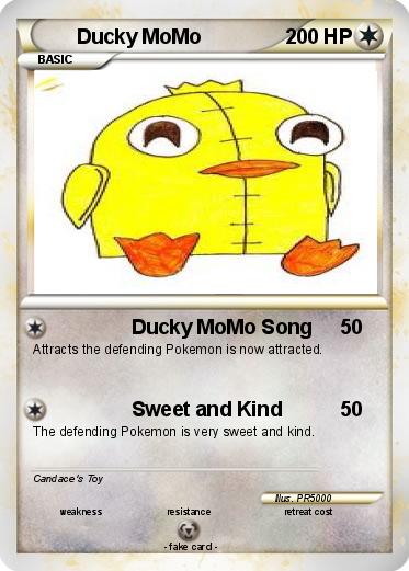 Pokemon Ducky MoMo